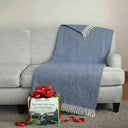 Merino Cashmere Wool Throw Blanket