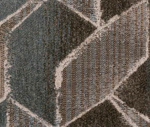 Contemporary Polyester Loveseat with Accent Pillows