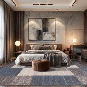 Contemporary Geometric Area Rug – Non-Slip, Non-Shedding | 7'10" x 10'