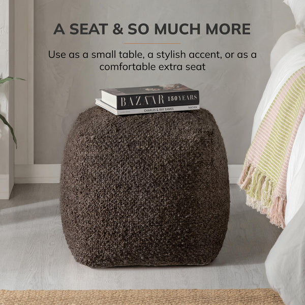 Square Pouf Ottoman Foot Rest