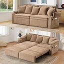 King Size Pull Out Sofa Bed – 3-in-1 Convertible Sleeper Sofa with Storage & USB Ports