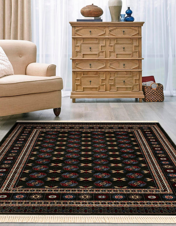 Bokhara Area Rug 3x5 Medium Pile – Polypropylene Indoor Rug