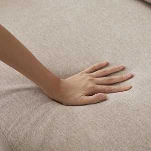 U-Shaped Sectional Sofa with Storage Ottoman