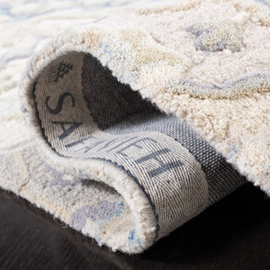 Hand-Tufted Wool Runner Rug 2'3" x 8' – Striped Contemporary Area Rug