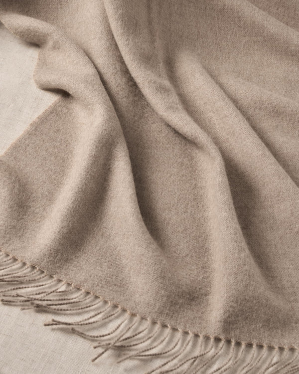 Baby Alpaca Throw Blanket