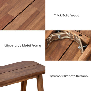 Acacia Wood Bench