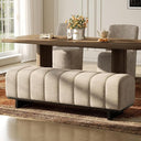 Faux Leather Upholstered Dining & Entryway Bench