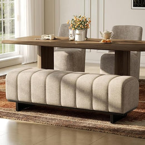 Faux Leather Upholstered Dining & Entryway Bench