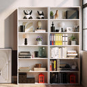 6-Tier Floor Bookcase with Storage Shelves
