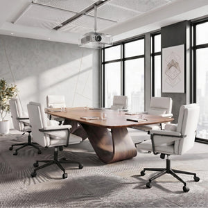Mid-Back Ergonomic Office Chair with Lumbar Support