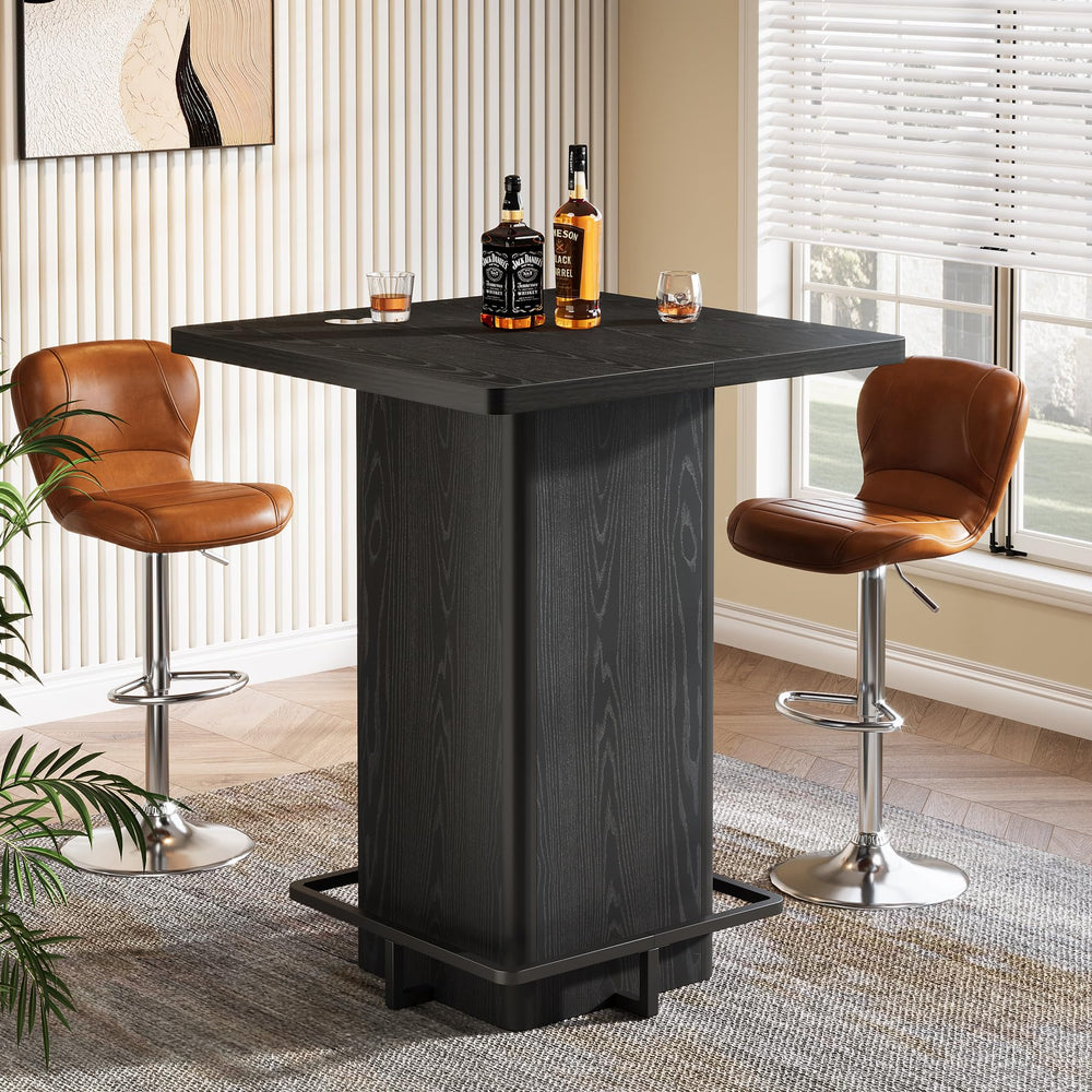 Square Bar Table, 39.37" High