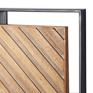 Farmhouse Geometric Wood Wall Decor Set of 2