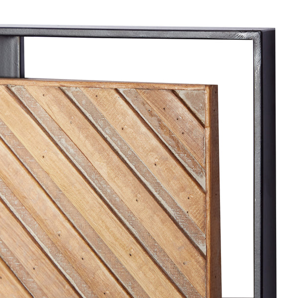 Farmhouse Geometric Wood Wall Decor Set of 2