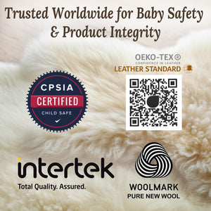 New Zealand Lambskin Baby Sheepskin Rug
