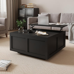 Lift Top Coffee Table with Hidden Storage