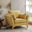 Oversized Accent Chair with Thick Cushion