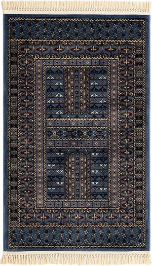 Bokhara Area Rug 3x5 – Polypropylene Medium Pile