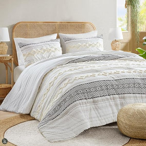 Cotton Comforter Set with Pillow Shams