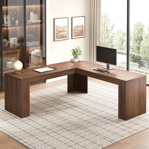 L-Shaped Corner Desk 71"