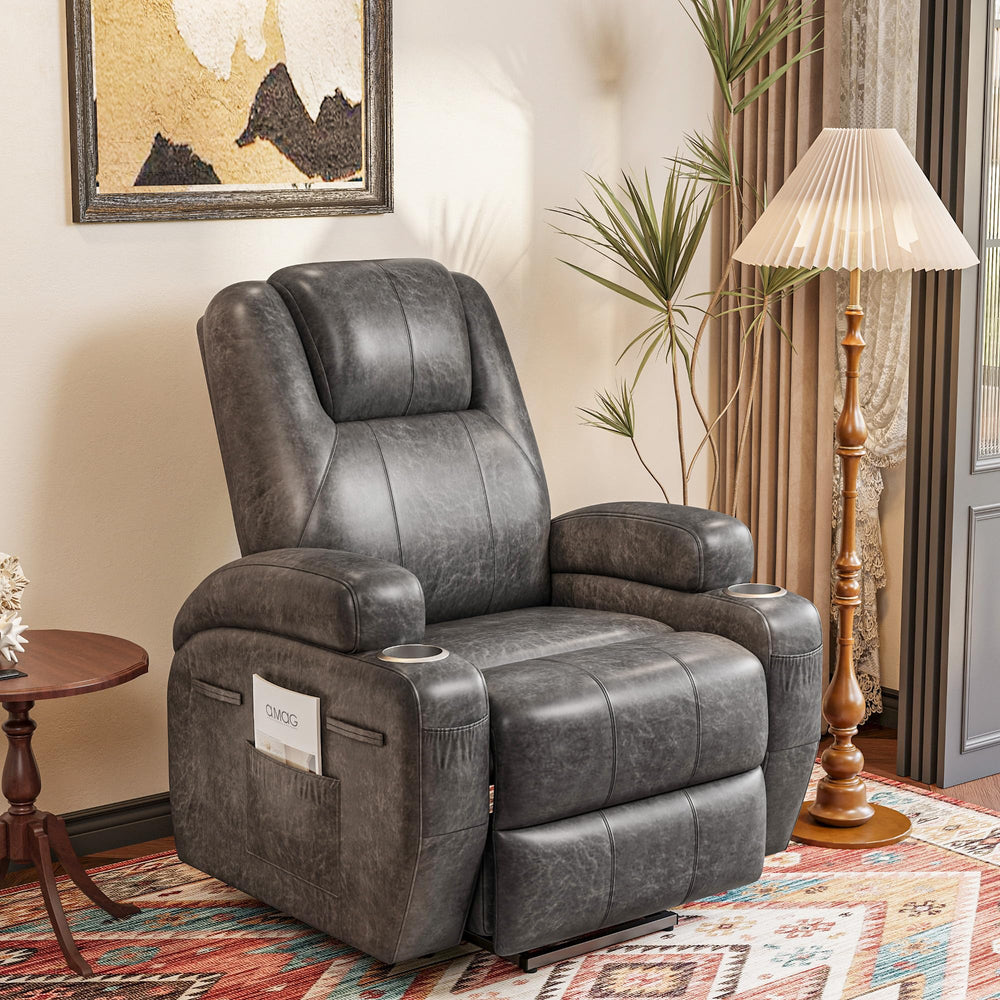 Power Lift Recliner Chair with Massage & Storage
