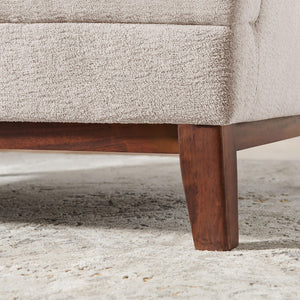 Oversized Accent Chair with Thick Cushion – Terry Fabric Armchair