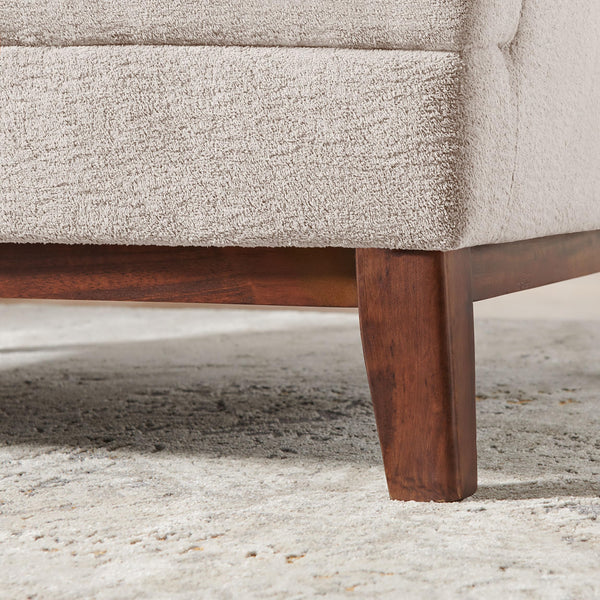 Oversized Accent Chair with Thick Cushion – Terry Fabric Armchair