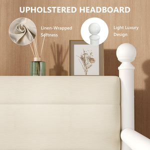 Twin to King Daybed with Pop-Up Trundle and Charging Station
