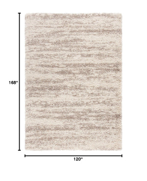 Shag Runner Rug 2'3" x 8' – Plush Polypropylene, Non-Shedding, Machine Made
