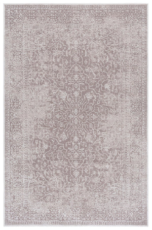 5x8 Oriental Area Rug – Machine Woven Transitional Vintage Rug