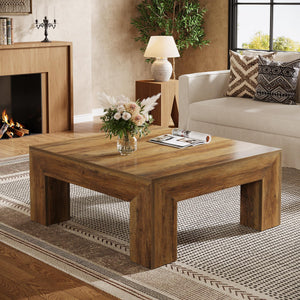 Square Coffee Table with MDF Construction