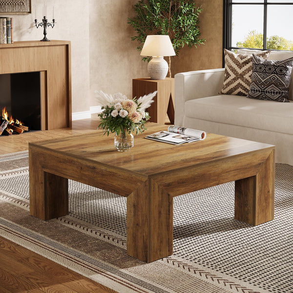 Square Coffee Table with MDF Construction