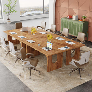 70.9" Large Executive Office Desk with Dual Base