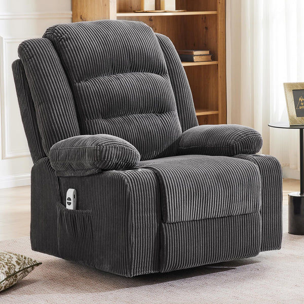 Power Recliner Chair with Cup Holders