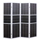 4-Panel 6ft Folding Room Divider