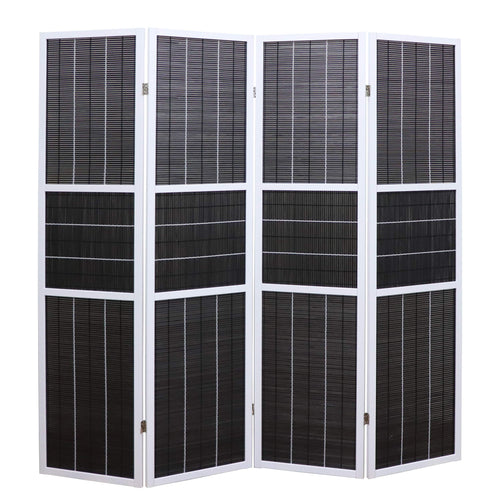 4-Panel 6ft Folding Room Divider