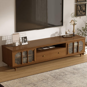 78.74" Mid-Century Modern TV Stand with Storage