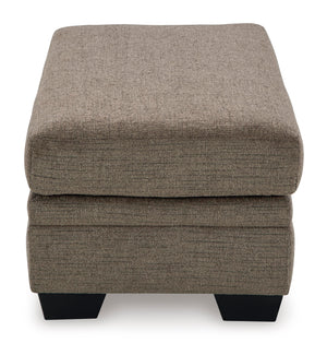 Contemporary Upholstered Rectangular Ottoman