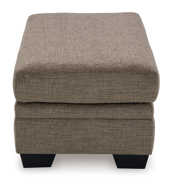 Contemporary Upholstered Rectangular Ottoman