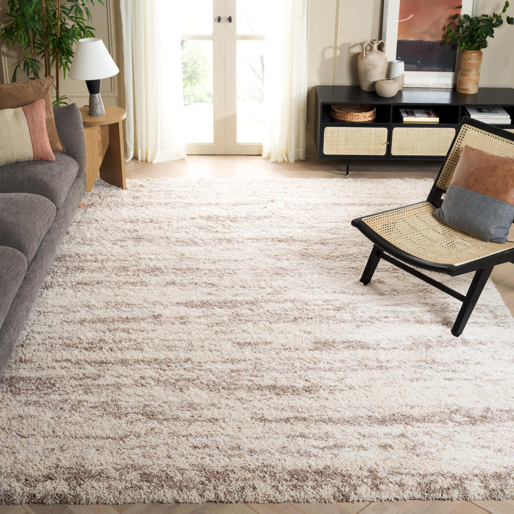 Shag Runner Rug 2'3" x 8' – Plush Polypropylene, Non-Shedding, Machine Made