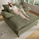 Oversized Indoor Chaise Lounge Chair with Adjustable Backrest