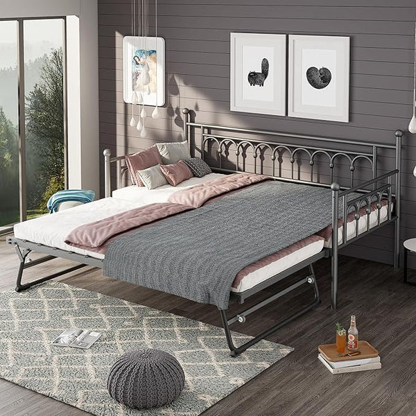 Twin Daybed with Pop-Up Trundle