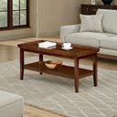 Coffee Table with Storage Shelf
