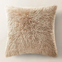 Faux Mongolian Throw Pillow 22"