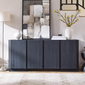 66-Inch Sideboard Buffet Cabinet with Adjustable Shelves