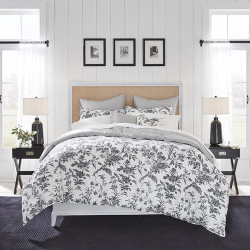 King Comforter Set – 7-Piece Reversible Cotton Bedding with Shams & Pillows
