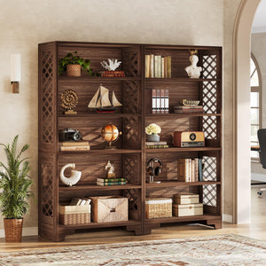 71" Tall 6-Tier Bookshelf