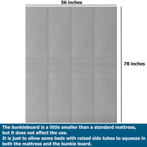 Queen Bunkie Board – Foldable Mattress Support Board