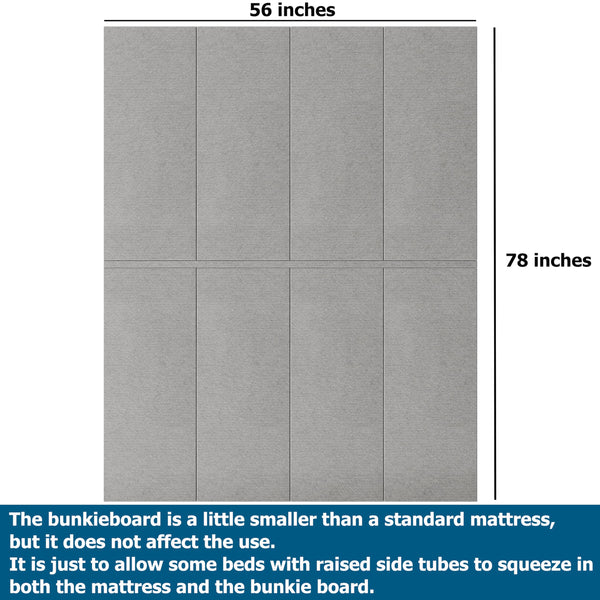 Queen Bunkie Board – Foldable Mattress Support Board