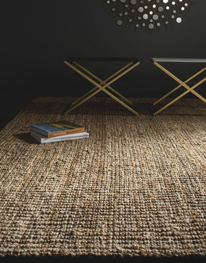 Natural Fiber Jute Area Rug 6x9 – Farmhouse Style