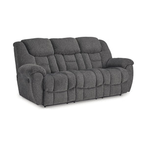 Reclining Sofa & Loveseat Set – Grey Performance Fabric